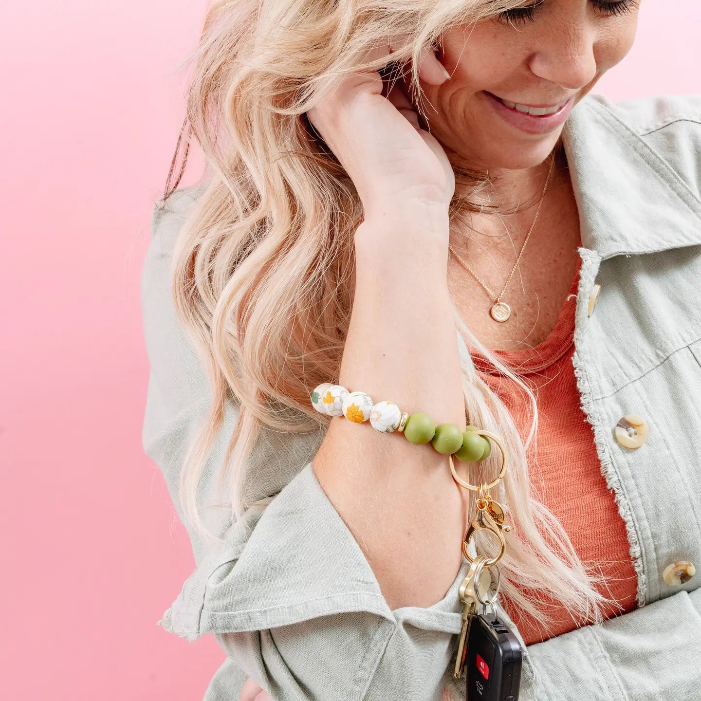 Key chain wristlet