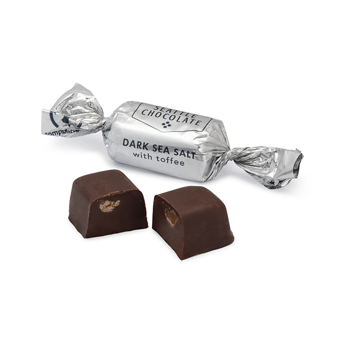 Dark Sea Salt Toffee Truffles 5oz