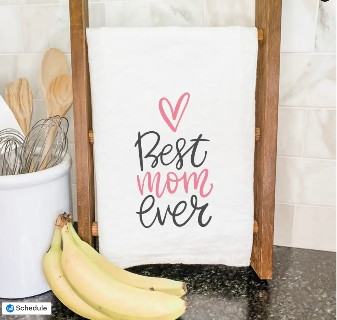 Best Mom Ever | Cotton Tea Towel