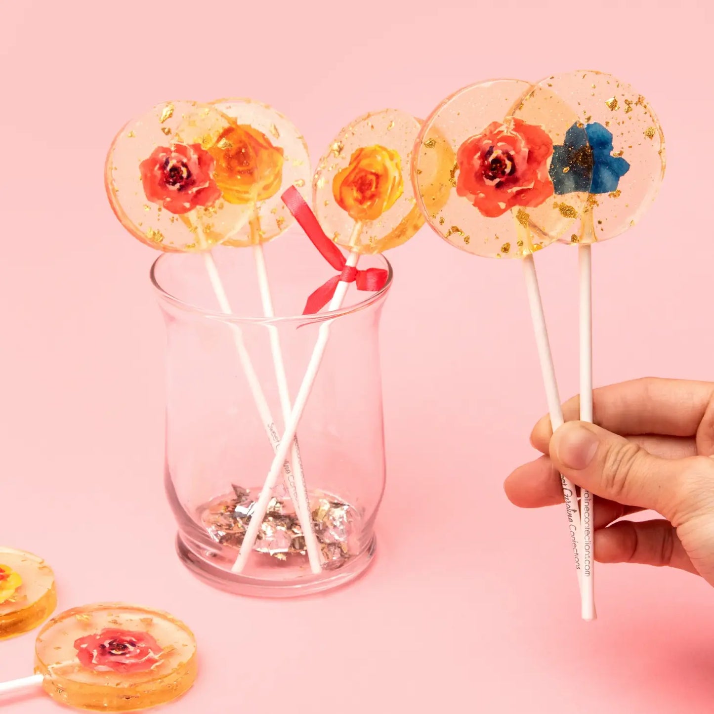 Mexican Flower Lollipop