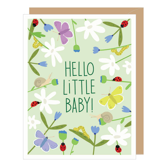Hello Little Baby - Card