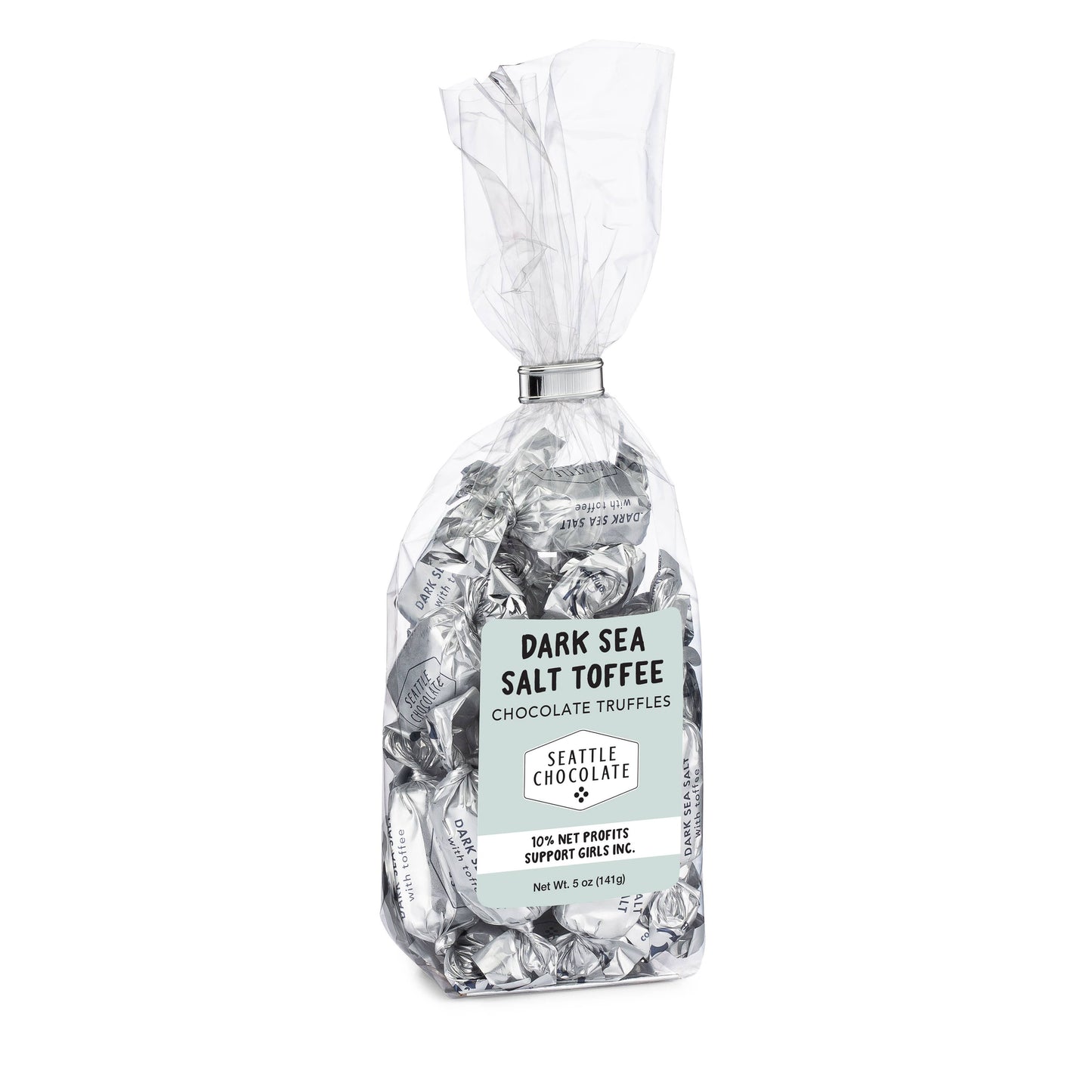 Dark Sea Salt Toffee Truffles 5oz