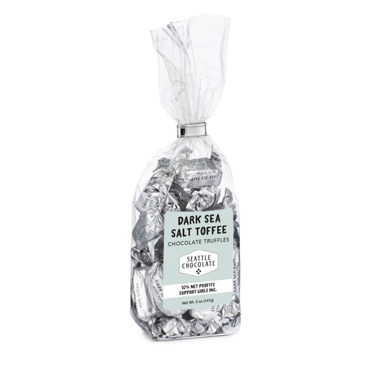 Dark Sea Salt Toffee Truffles 5oz