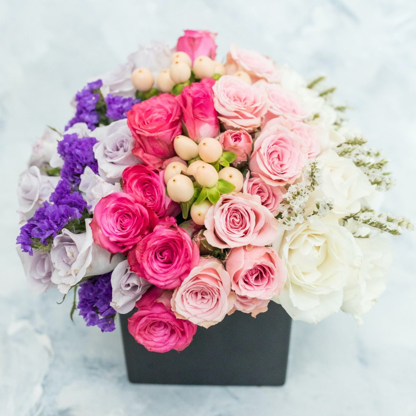 Ombre Box Virtual Flower Workshop
