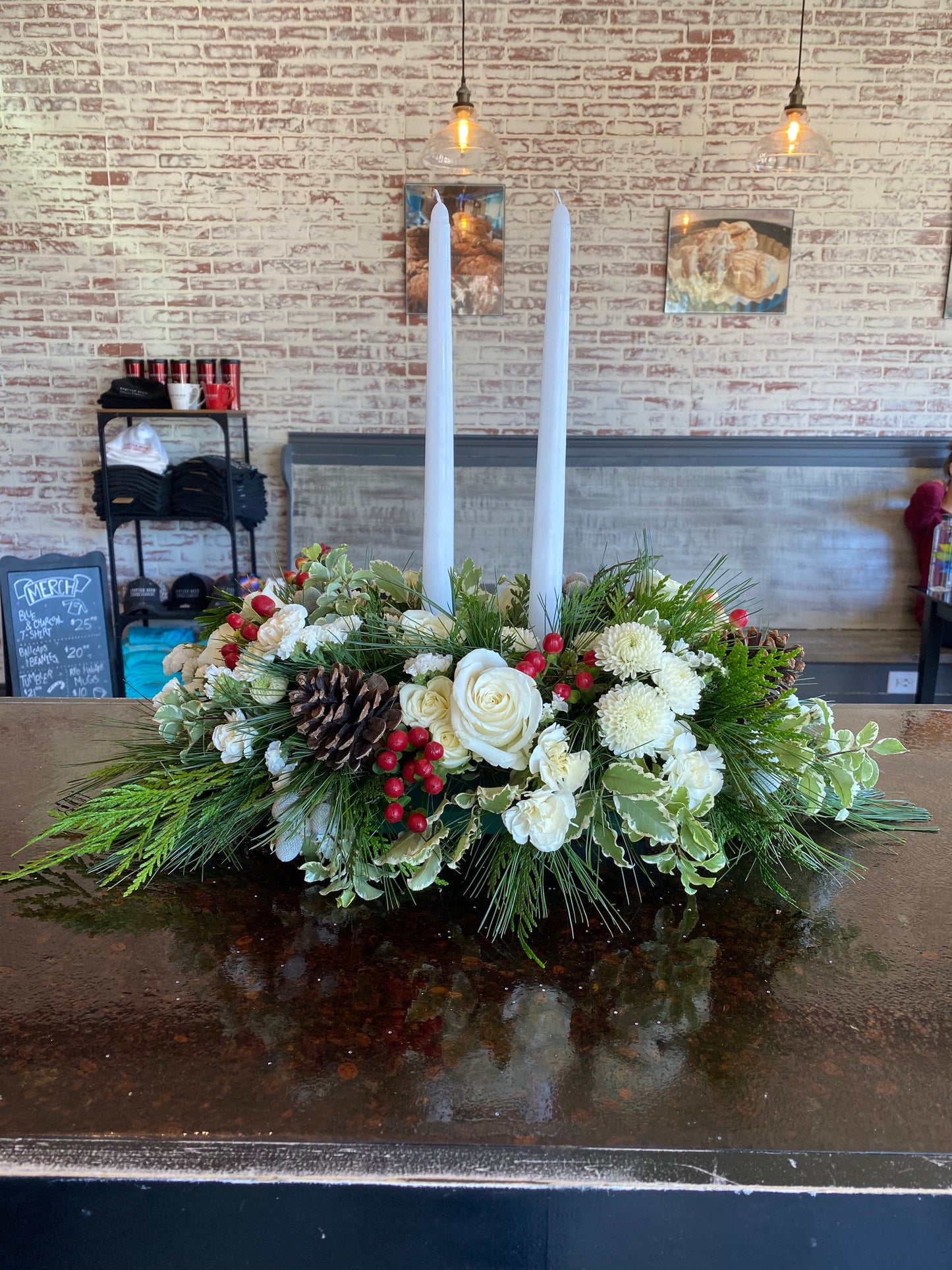 Silent Night Centerpiece