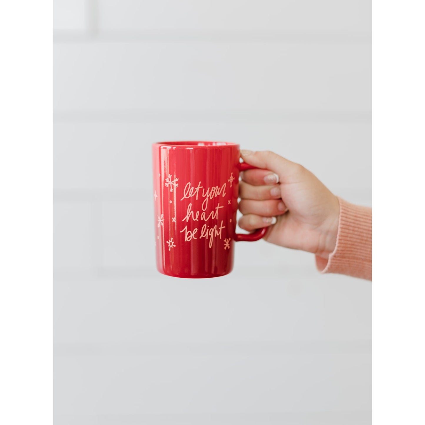 Let Your Heart Be Light Mug