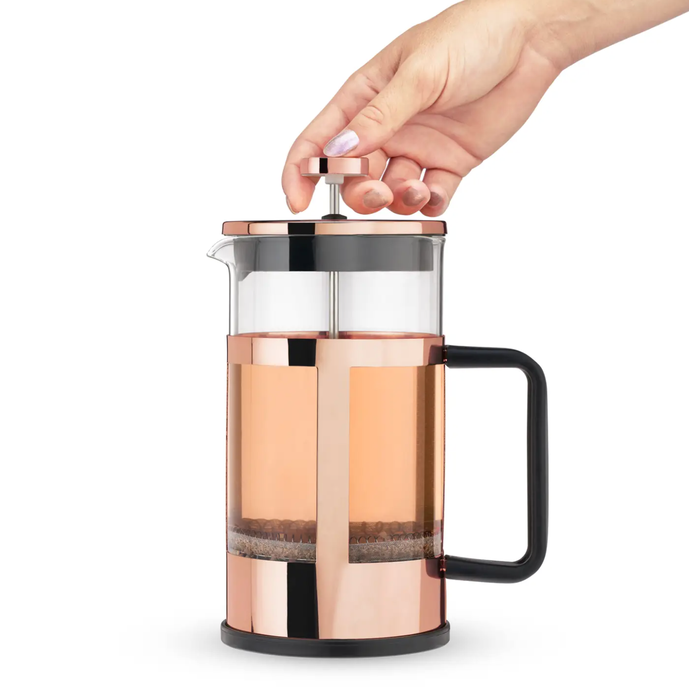 Rose Gold Press Pot