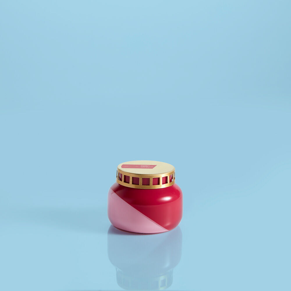 Petite Dual Tone Coconut Santal Jar, 8 oz