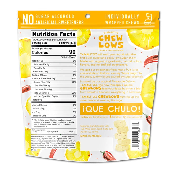 Tamalitoz ChewLows - Pineapple