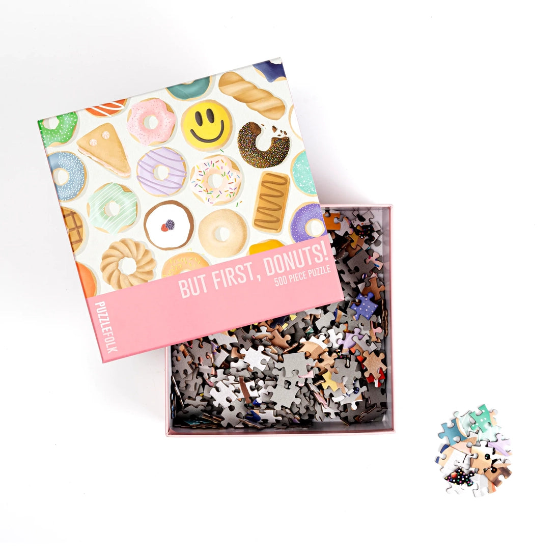 But First, Donuts, 500 Piece Puzzle