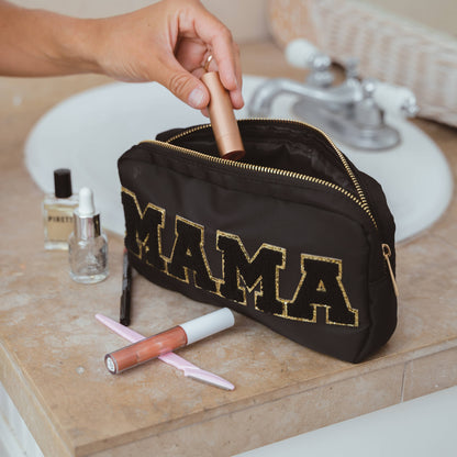 Letter Bag Travel Makeup Pouch - MAMA