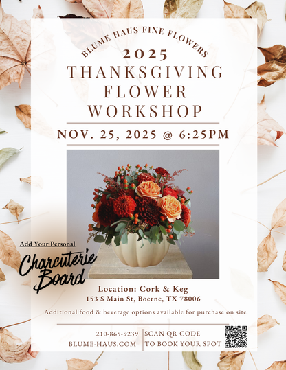 2025 Thanksgiving Flower Workshop