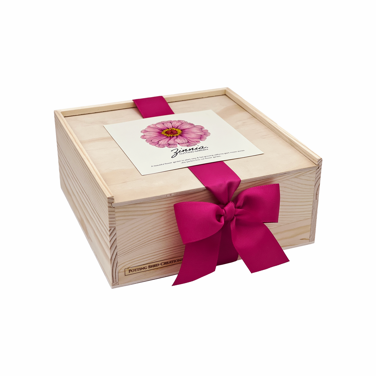 Flower Garden Box | Mixed Zinnia