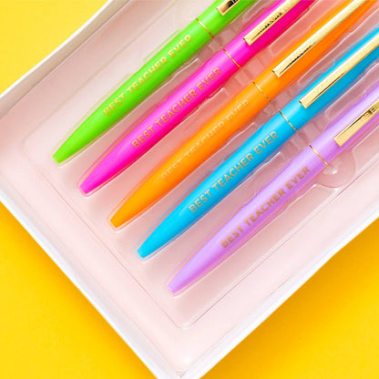 Teacher Appreciation - 5 Piece Pen Set