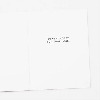Sympathy Card - Apple Blossom