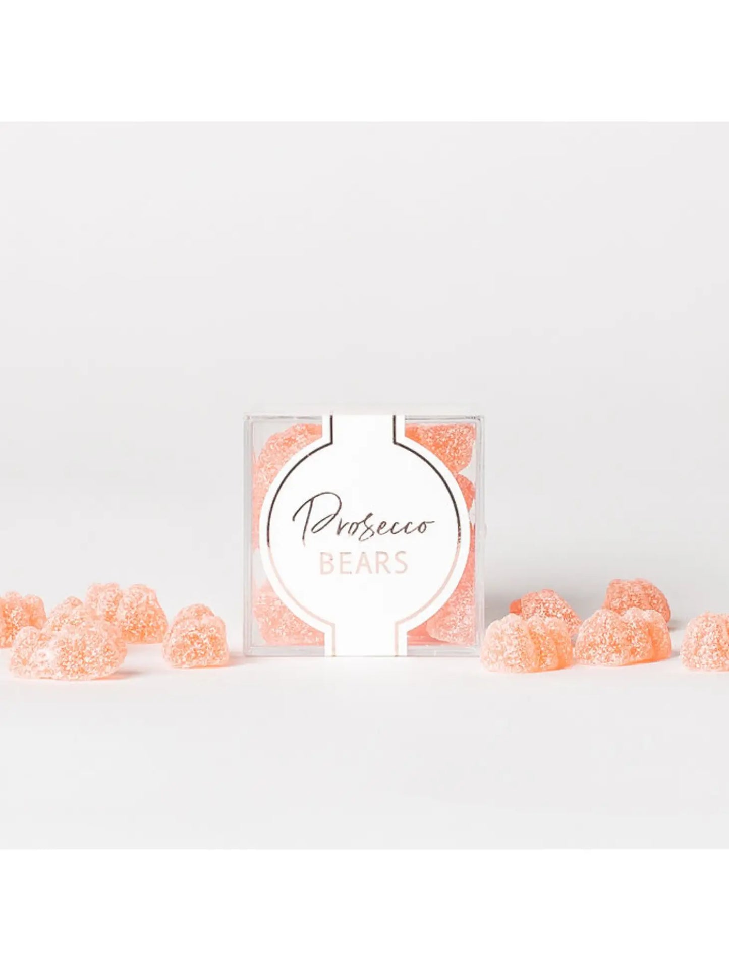 Prosecco Gummy Bears in Sealed Candy Cube (Non-Alcoholic)