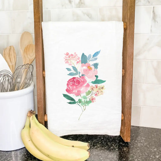 Mother's Love Flowers | Cotton Tea Towel