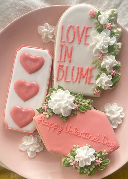 Love in Blume – Custom Sugar Cookies