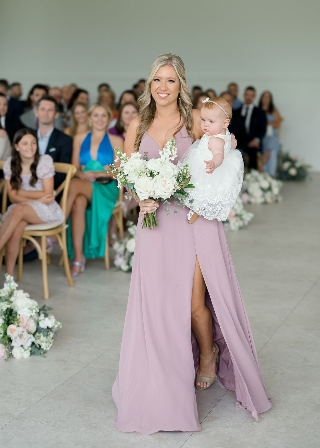 I Do Crew Bouquet - Garden Style Blush