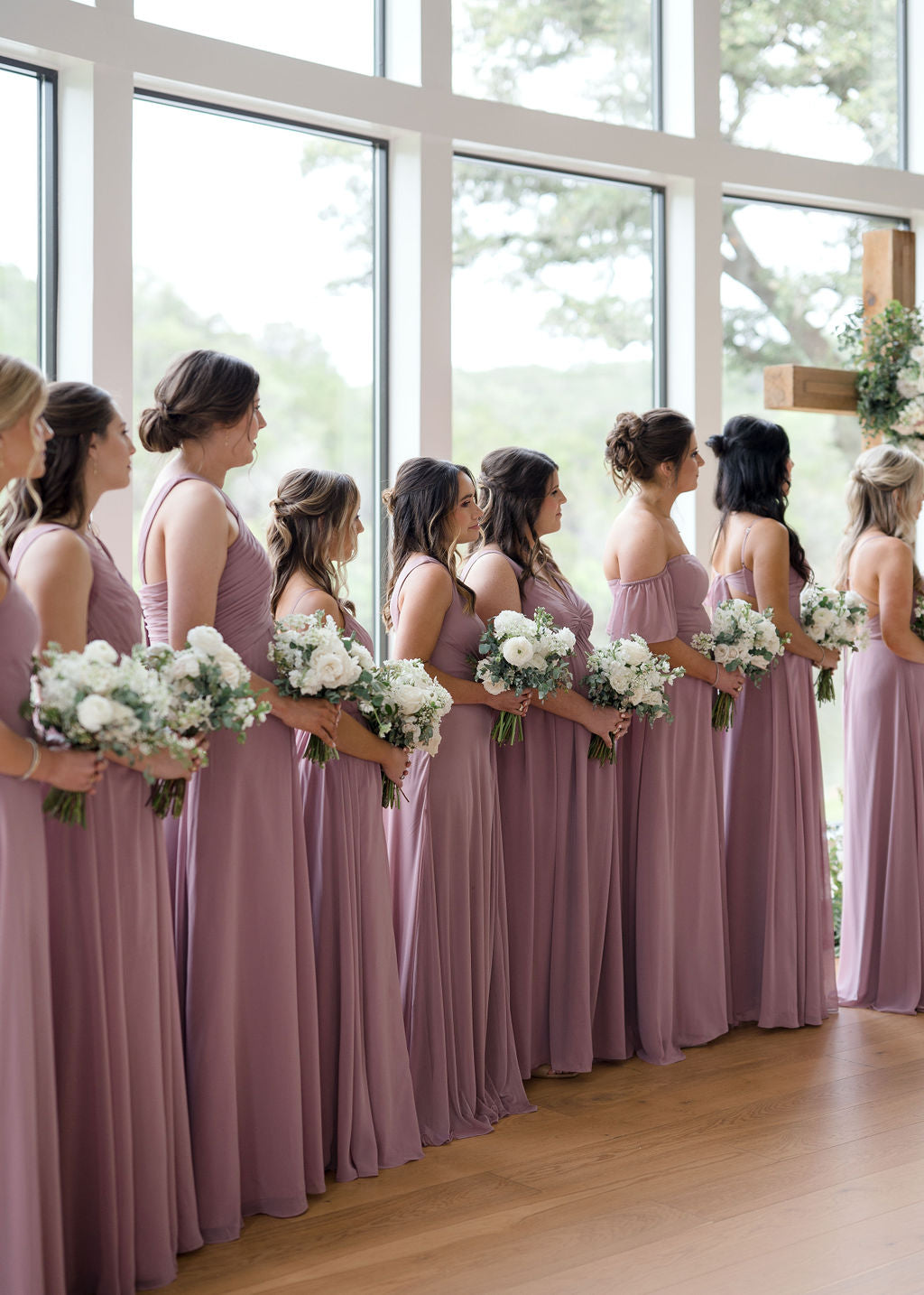 I Do Crew Bouquet - Garden Style Blush