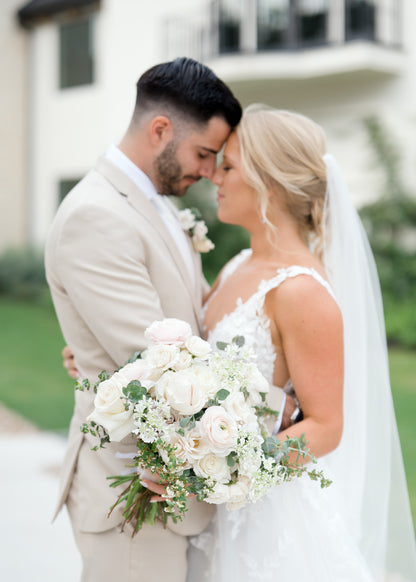 Bridal Bouquet - Garden Style Blush