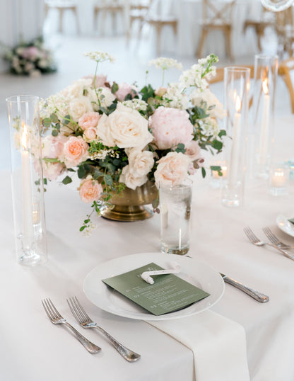 Low Centerpiece - Garden Style Blush