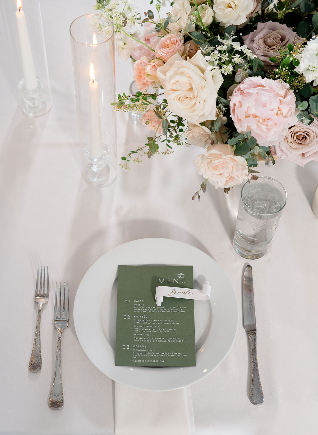 Low Centerpiece - Garden Style Blush