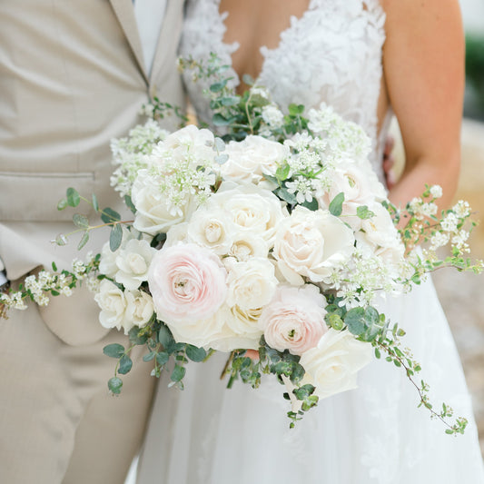Bridal Bouquet - Garden Style Blush