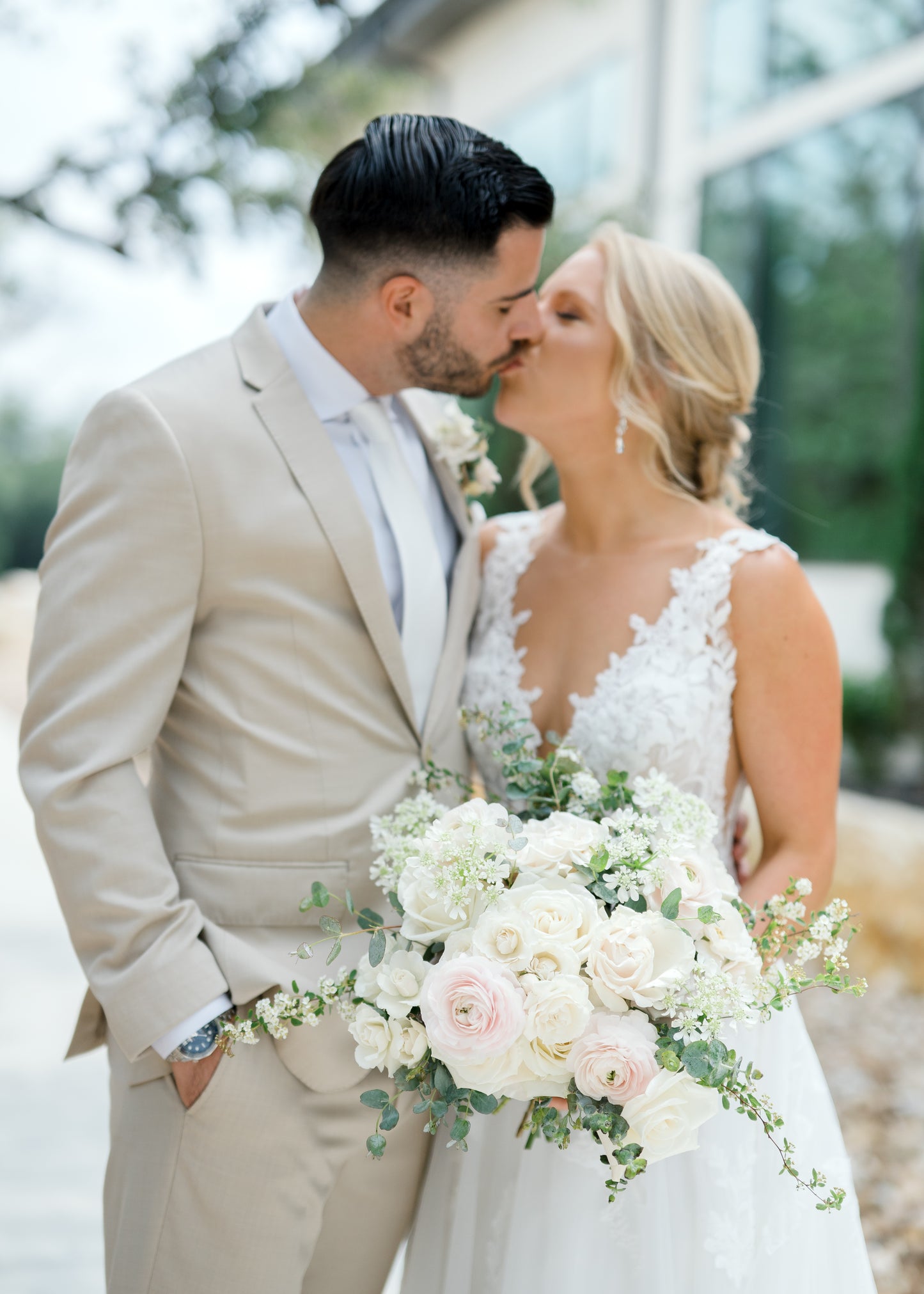 Bridal Bouquet - Garden Style Blush