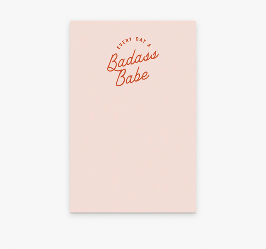 Badass Babe Notepad