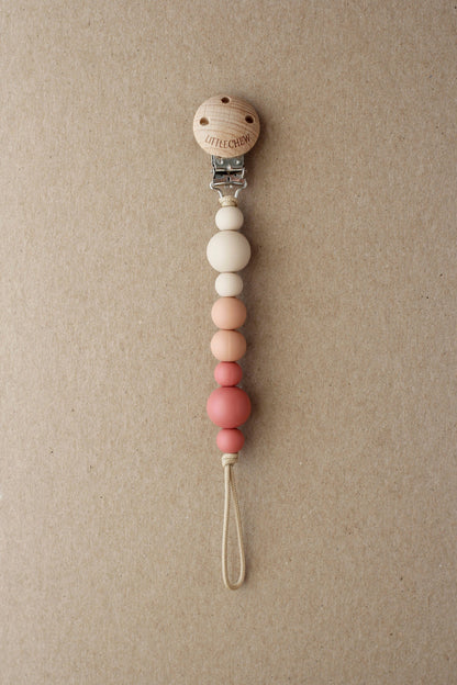 Pacifier Clip - Maroon