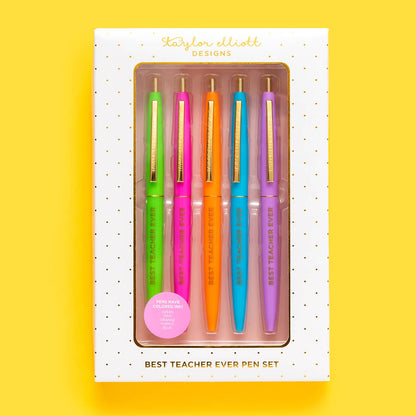 Teacher Appreciation - 5 Piece Pen Set