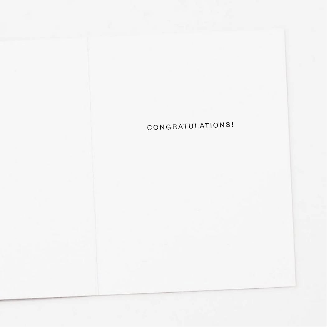 Champagne Toast To You Congratulations Card