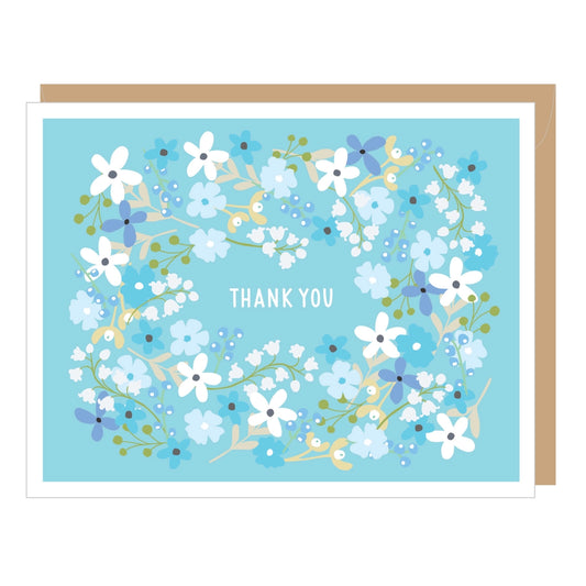 Floral Thank You Card