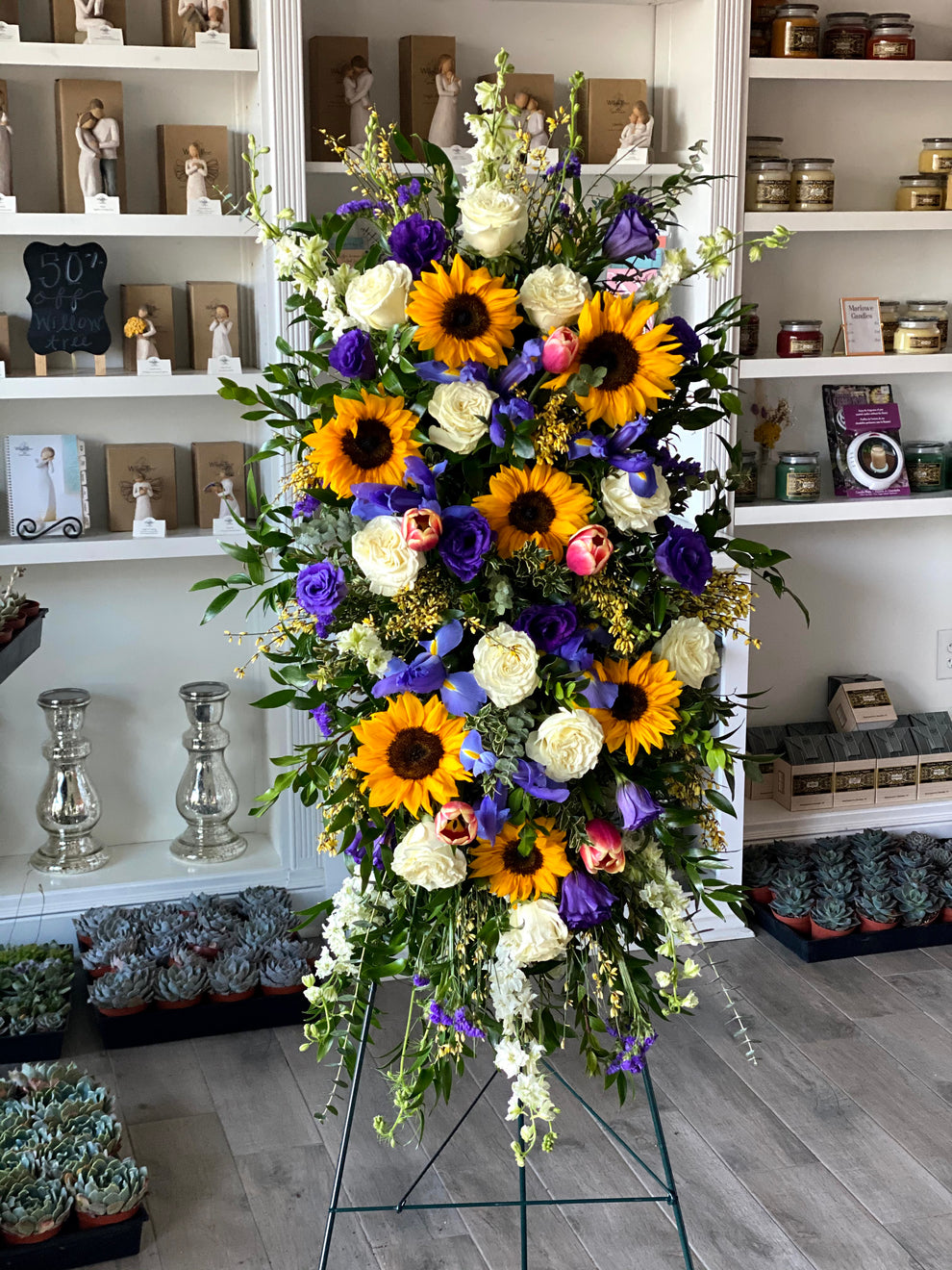 Standing Spray Arrangement – Blume Haus Fine Flowers