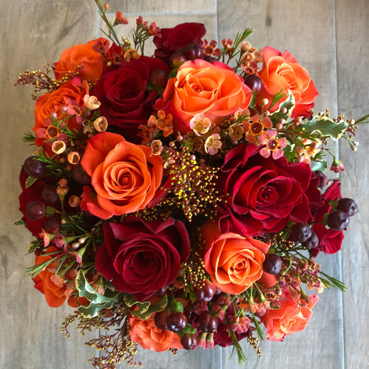 Autumn Leaves - Rose Box